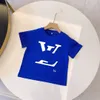 Tops baby clothes kids designer t shirt kid t shirt girl boy Short Sleeve toddler clothe 1-15 ages child tshirts 2023 luxury summer with letters tags 8 colours size 90-160