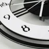 Relógios de parede Relógio de cozinha moderna acrílica decorativa grande com pêndulo design de luxo decoração de luxo ferro forjado ferro