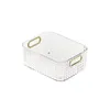 Storage Boxes Poatable Box With Handle Thickened Cosmetics Jewelry Basket Bathroom Kitchen Desktop Organizer