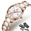 Avanadores de pulso elegante elegante quartzo assiste senhoras criativas femininas femininas relógio feminino Relógio feminino Montre femmewristwatc