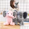 Favor Favor Favor Originals Express Express Plush Toys Elephant Humphrey Soft Byled Animal Doll For Kids Birthday Day Drop Deliv Dhnrf