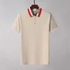 Polos Polos Designer 2023 Designer mody koszule Męskie T-shirt z krótkim rękawem Oryginalna pojedyncza lapowa koszulka koszulka sportowa kombinezon joggingowy M-3XL 9JK4