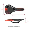 Sella per bicicletta Sedile confortevole MTB Mountain Road Bike PU Selle in pelle Cuscino Accessori per ciclismo 0130