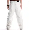 Men's Jeans 2023 Men's Black Baggy Hip Hop Designer CHOLYL Brand Skateboard Pants Loose Style True HipHop Rap Boy