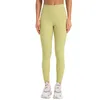 LU-362 High Elastic Yoga Leggings Gym Clothes Running Fitness Slim Sports Tights Women Pants