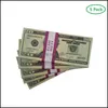 Funny Toys Replica Us Fake Money Kids Play Toy Or Family Game Paper Copy Banknote 100Pcs/Pack Drop Delivery Gifts Novelty Gag Dh51R6RWW