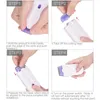 Painless Electric Epilator Induction Touch Hair Removal Tool Women Body Face Bikini Shaver Trimmer USB Rechargeable+Blue Light