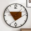 Wanduhren Große Größe Wohnzimmer Einzigartige minimalistische Mode Runde stilvolle Uhr Stille Reloj Pared Heimdekorationsgegenstände