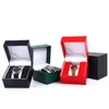 Bekijk dozen PU Lederen horloge opslaghouder polshorloges display case Organisator draagbare sieraden geschenkdozen pakket