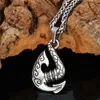 Collane con ciondolo che vendono collana Nordic Viking Odin Axe Runaven adatta per uomini e donne Gioielli di tendenza alla moda Ciondolo