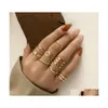 Кластерные кольца Fies Jewelry Online 2021 Открытие Twist Ring Diy Совместное творческое набор 65 Off Store Sale C3 Drop Deliver Dhtin