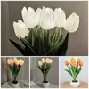 Lampade da tavolo Tulip Night Light Simulazione Bouquet Camera da letto Comodino Dormitorio Decorazione Atmosfera Lampada LED Ragazza regalo