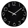 Wall Clocks 3d Clock Modern Design Mural Decorated For Living Room Decor Decoration Home Timepiece Digital Watch Led