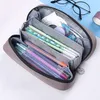 Pencil Bags Cases Papeleria Y Oficina Etui 3 Layers Stationery Estuche Case Material Escolar School Supplies Trousse Scolaire Carcasa 230130