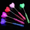 LED Glow Stick Light Up Riz Particed Spring Star Rose Shaking Glow Stick pour la fête de mariage Décoration Jouets ss0130