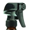 Opslagflessen 2 Pack 500 ml Lege Amber Glass Spray 16oz Refilleerbare container voor essentiële oliën Reiniging