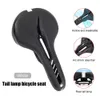 Saddles Road Bike Saddle MTB Bicycle Mountain Racing PU Breathable Soft Seat Cushion Outdoor Cycling Accessories 0130