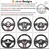 Carbon Fiber Racing Sport Steering Wheels for Honda Civ-ic FC Si Type - R FK7 FK8 LED Display Customization