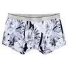 Underpants Summer Ice Silk Men's Underwear Fashionable Printing Mesh Antibacterial Masculine Low Waist Flat Angle
