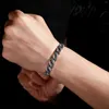 Link Bracelets Fashion Luxury Zircon 9mm Cuban Chain Hip Hop Men's Women's Trend Bracelet