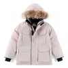 2023 Winter Neue Designer Kinder Mantel Daunenjacke für Jungen Echter Waschbärpelz Warme Baby Oberbekleidung Mäntel 2-125 Jungen Mädchen Jacken Kind Mode Teenager Parka