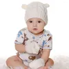 Cappelli da bambino guanti da cappello da usura resistenti pratici morbidi knitting guanti