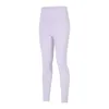 LU-362 High Elastic Yoga Leggings Gym Clothes Running Fitness Slim Sports Tights Women Pants