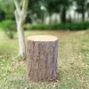 Lighting Stump Imitating Wood Original Ecological Grain Lamp Outdoor Lawn Garden Villa