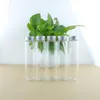 Storage Bottles 12 Pcs/lot 37 150mm 120ml Glass Bottle Test Tube Silver Screw Cap Jar Container Diy Spice Jars Containers