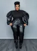 Women's Plus Size Tracksuits Women Clothing Two Piece Set Sexy Streetwear Top and Bottom Clubwear Club Outfits 5xl Wholesale Bulk Drop 230130