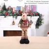 Kerstdecoraties poppen voor thuis Xmas Tree Innovative Elk Santa Snowman Decn Decor Year Giftchristmas