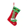 Christmas Decorations Stocking Eye-catching Anti-fade With Elf Legs Comfortable To Touch Tree Pendant For Party