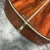 Angolo mancante stampo D 41 "Chitarra acustica acustica a mosaico con guscio di abalone intero