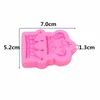 Royal Crown Silicone Fandont Moulds Silicone Crowns Chocolate Molds Candy Mould Cake Decorating Tools