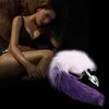 Nxy Sex Anal Toys Tail Plug Anal Aço inoxidável Butt Stimululs Products Flertando para mulheres 1119