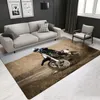 Halılar Oturma Odası Halılar ve Halı 3D Motosiklet Bisiklet Zemin Paspasları Nordic Yatak Odası Giriş Salonu Dekorasyon Boy Halı Yumuşak Anti-Slipcarpets