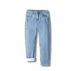 Jeans pour hommes Y2K rétro Streetwear Hip Hop noir polaire chaud hommes femmes velours Baggy vadrouille pantalon décontracté Ins marée marque