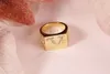 With Box Love Ring womens Couple rings mens fashion neutral carved enamel three colors jewelry accessories First choice for gather307B