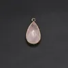 Pendant Necklaces Natural Stones Rose Quartz Pendants Gemstone Exquisite Charms For Jewelry Making Diy Bracelet Necklace Earrings Accessorie