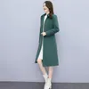Kadın Yün Karışımları Kadın Yünlü Ceket 2023 Sonbahar Kış uzunluğunda Palto Palto Kaşmir Windbreaker Zarif Kadınlar Sokak All Match Coats F16