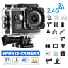 Sports Action Video Cameras Ultra HD Action Camera 30FPS/170D Waterproof Underwater Video Recording Camera 4K Go Sports Pro Camera 2.0 Screen Remote Control 230130