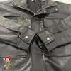 Vestes pour hommes Fabrication lourde Arnodefrance Manteau de moto à glissière Veste en cuir fonctionnelle multi-poches 230130