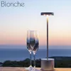 Table Lamps Cordless Rechargeable Lamp Gold LED Bar Portable Night Light Modern Bedroom Bedside Type-C Desk Office Home Decor