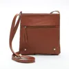 Schoudertassen mode dames tas pu leer eenvoudige solid messenger crossbody moeder vrouw zacht