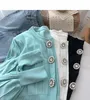 Pearl Diamond Women's Jackets Single-Breasted Knit Cardigan Kvinna O-Neck Långärmad tröja Jackor Kvinnor Hösten yttre slitage 2023