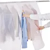 Förvaringspåsar fashionabla klara kläder axel rack täcker dammtät skyddande vattentät arrangör förlängd bälte klänning