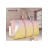 Duffel Bags Fashion Style Women Travel Bag Cute Leath