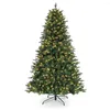 Dekorativa blommor 2.1m julgrandekorationer för hem 2023 Cristmas Ornament Xmas Navidad Gifts Artificial Emulation Year