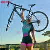Sets MLC Pro Team Women's Set Macaco Ciclismo Feminino Cycling Jersey Suit Short Sleeve Jumpsuit Overalls Triathlon Clothing Z230130