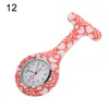 Pocket Watches Silicone Fashion Nurses Watch Brooch Tunic Fob Stainless Dial JS26